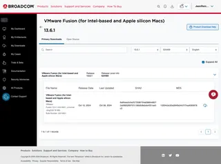 La bonne version du logiciel accompagnée d'une icone de téléchargement.